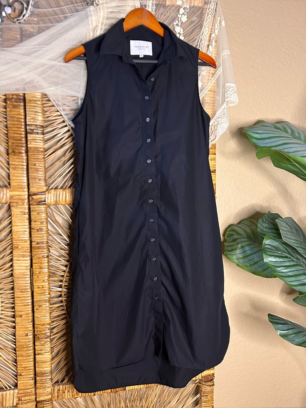 The Shirt Rochelle Behrens sleeveless
Black Aline dress size medium